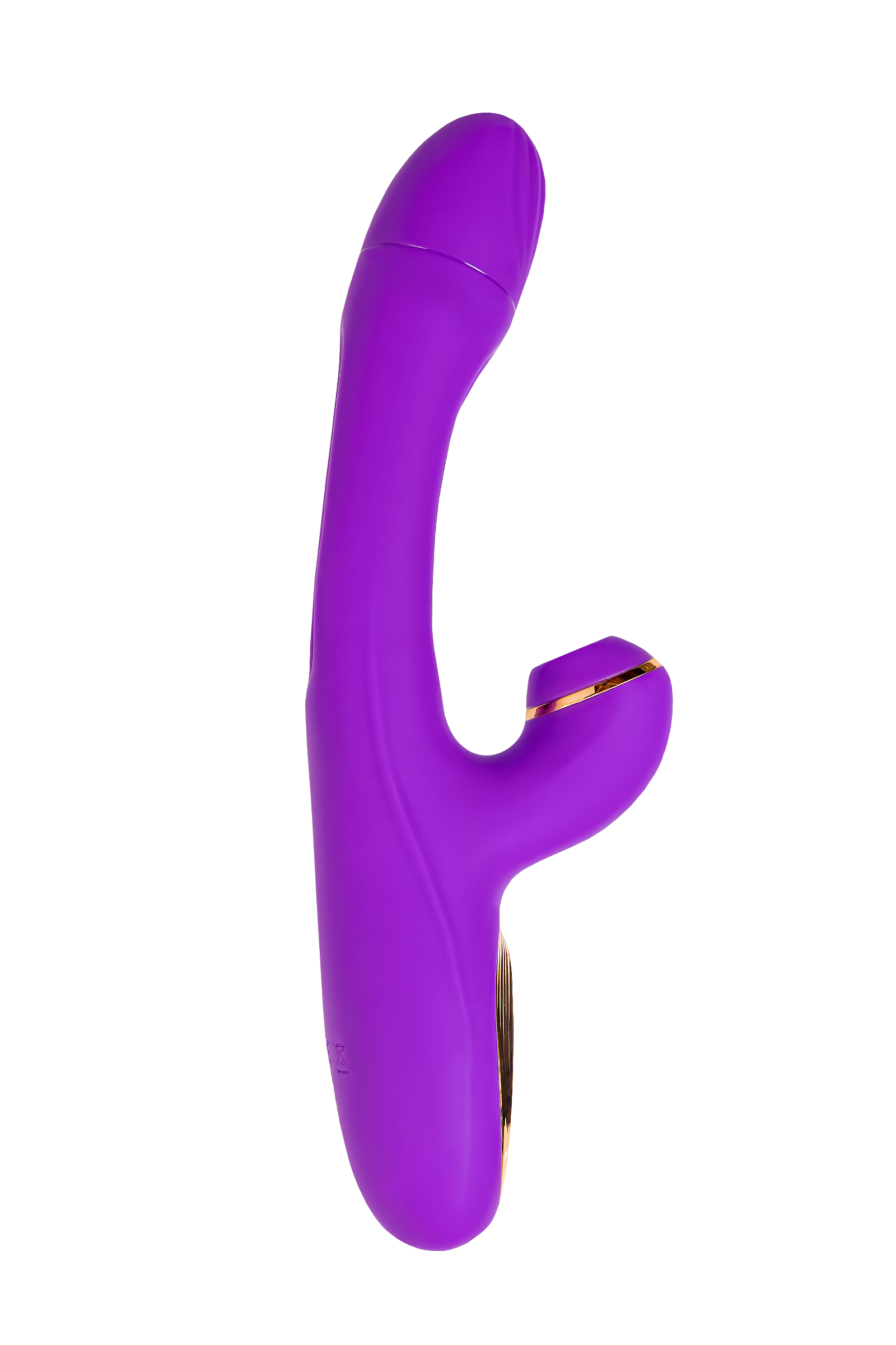 JOS Pitti Silikon Mor 24cm Dil Vibratör Vakum Stimülasyon Seks Oyuncakları Kadınlar için - Görsel 3